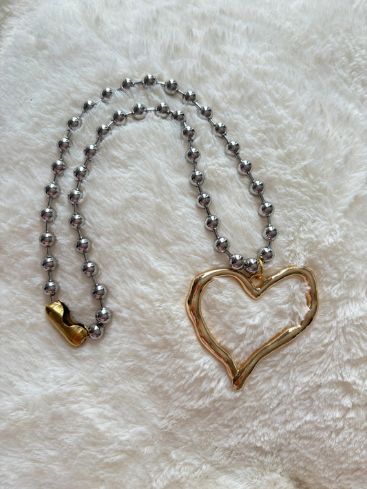 Gold Heart Chain