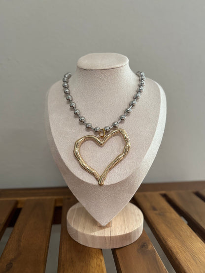 Gold Heart Chain